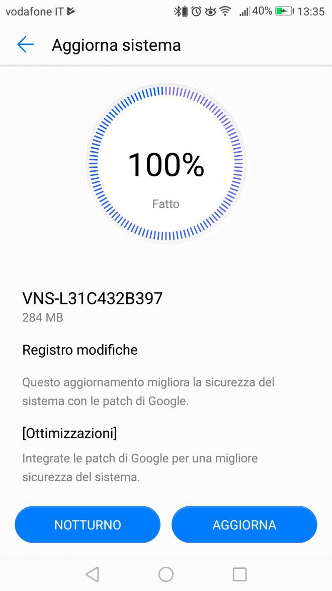 Huawei P9 Lite patch novembre