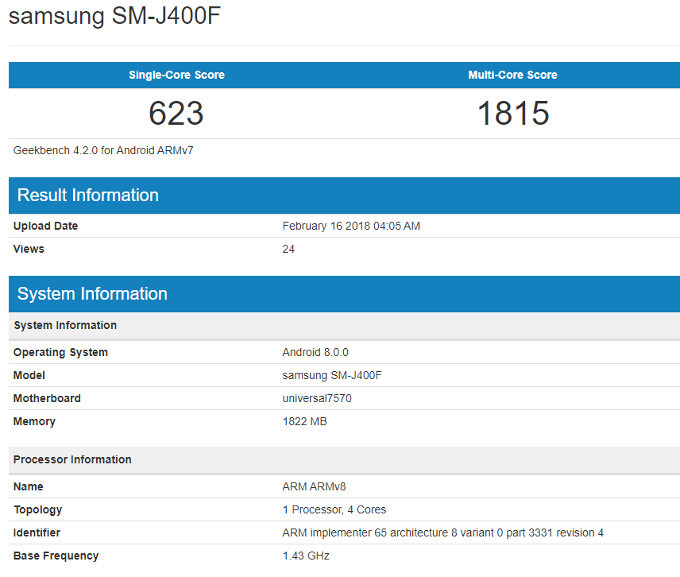 Galaxy J4