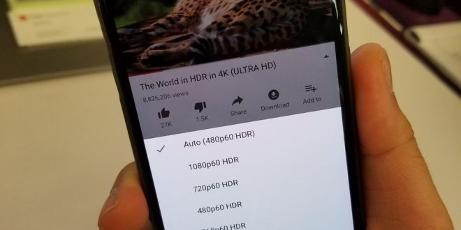 YouTube HDR Apple